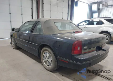 1991 Oldsmobile Cutlass Supreme из США, поврежденный, VIN 1G3WT34T2MD390458